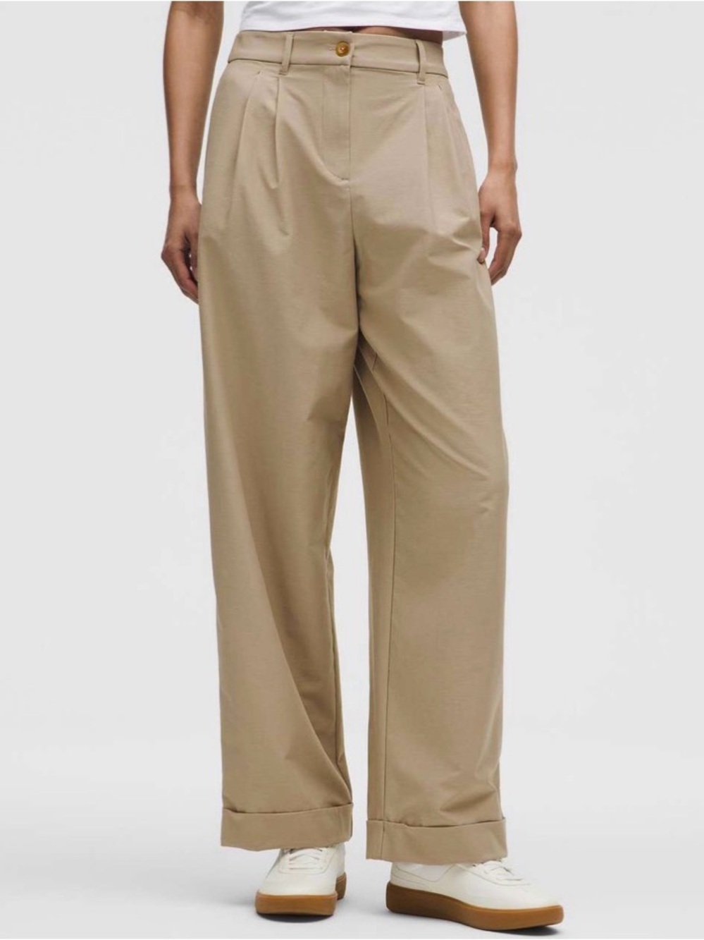 Lululemon LuluLinen Trouser - Sheer Oak